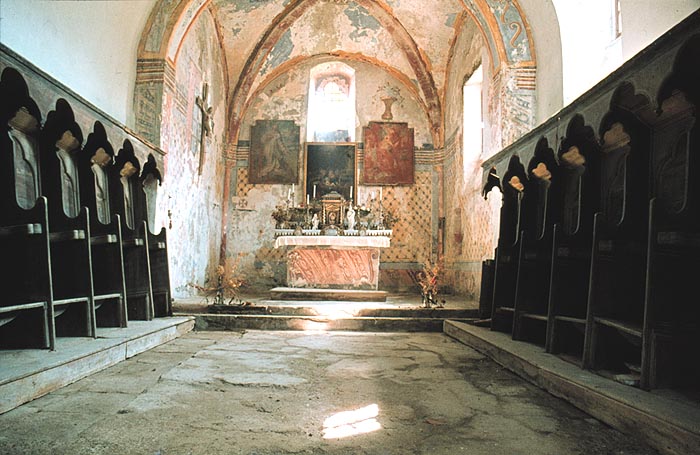 Certosa di Banda, il coro