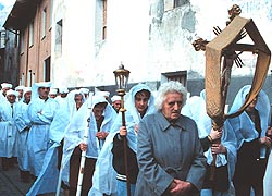Venaus, la processione del Gioved Santo